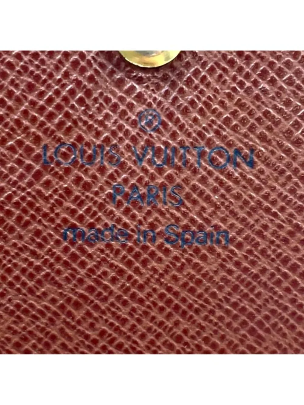 Louis Vuitton Porte-Monnaie Viet Tresor Monogram Leather Brown Bifold Wallet